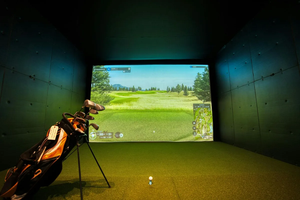 Golfers enjoying a round on a well-kept parkland course on the outskirts of Leeds