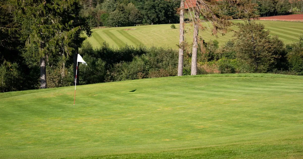 A stunning links golf course with ocean views along the coastline