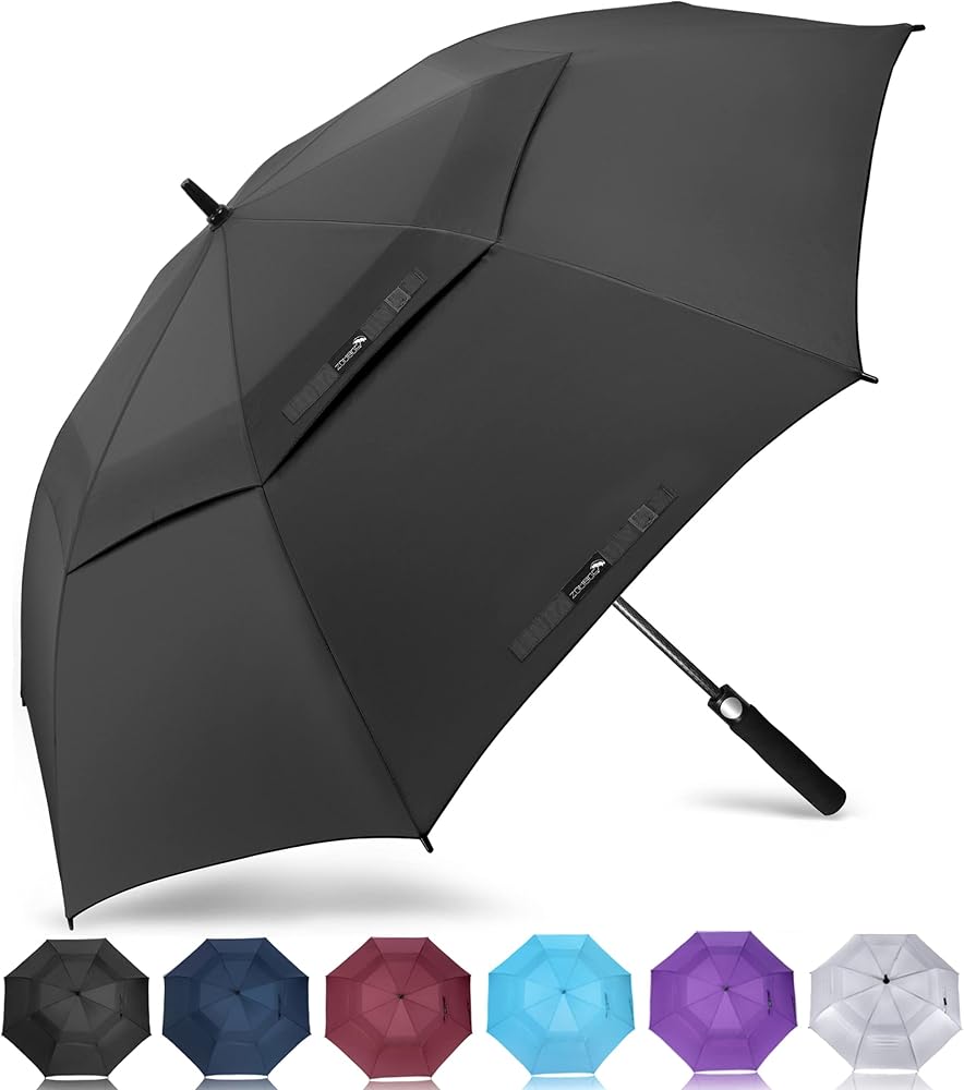 ZOMAKE Golf Umbrella, Windproof and Rainproof